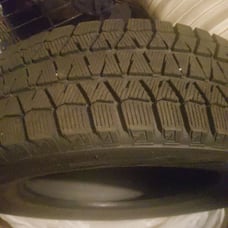A set of Bridgestone Blizzaks