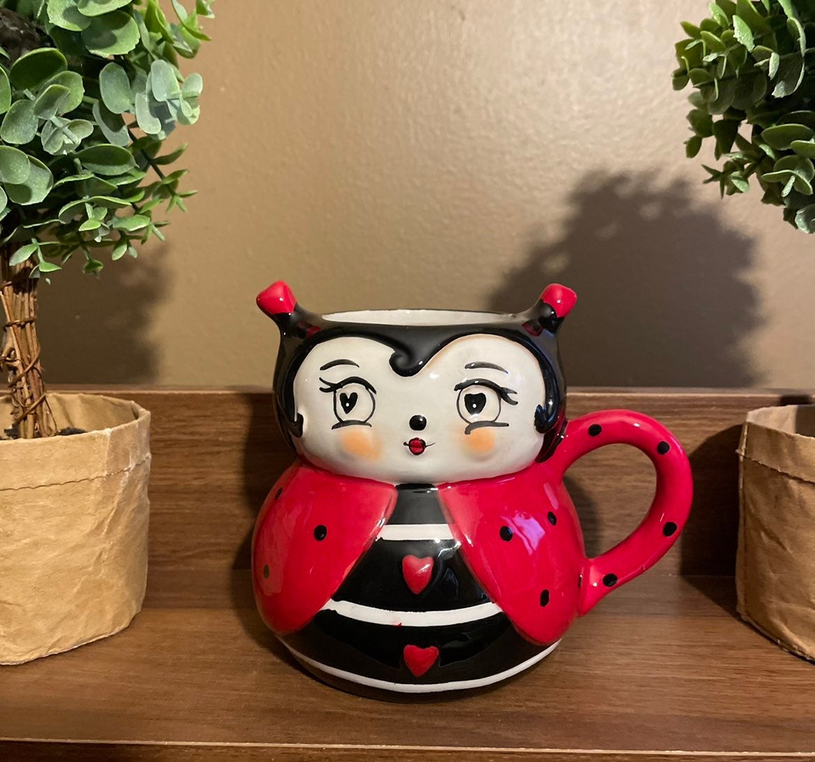 Johanna Parker Lady bug mug