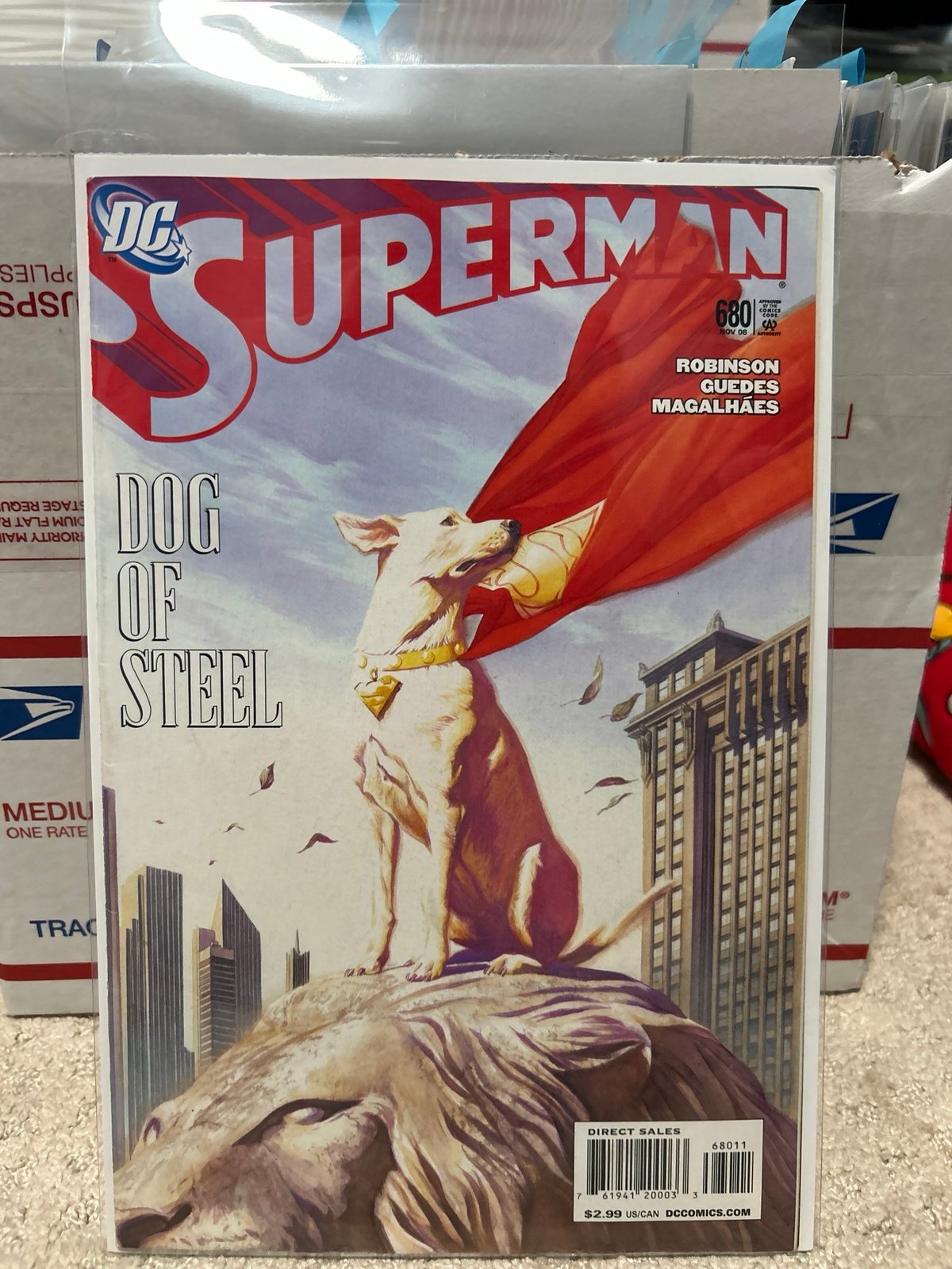 Superman 680 comic book