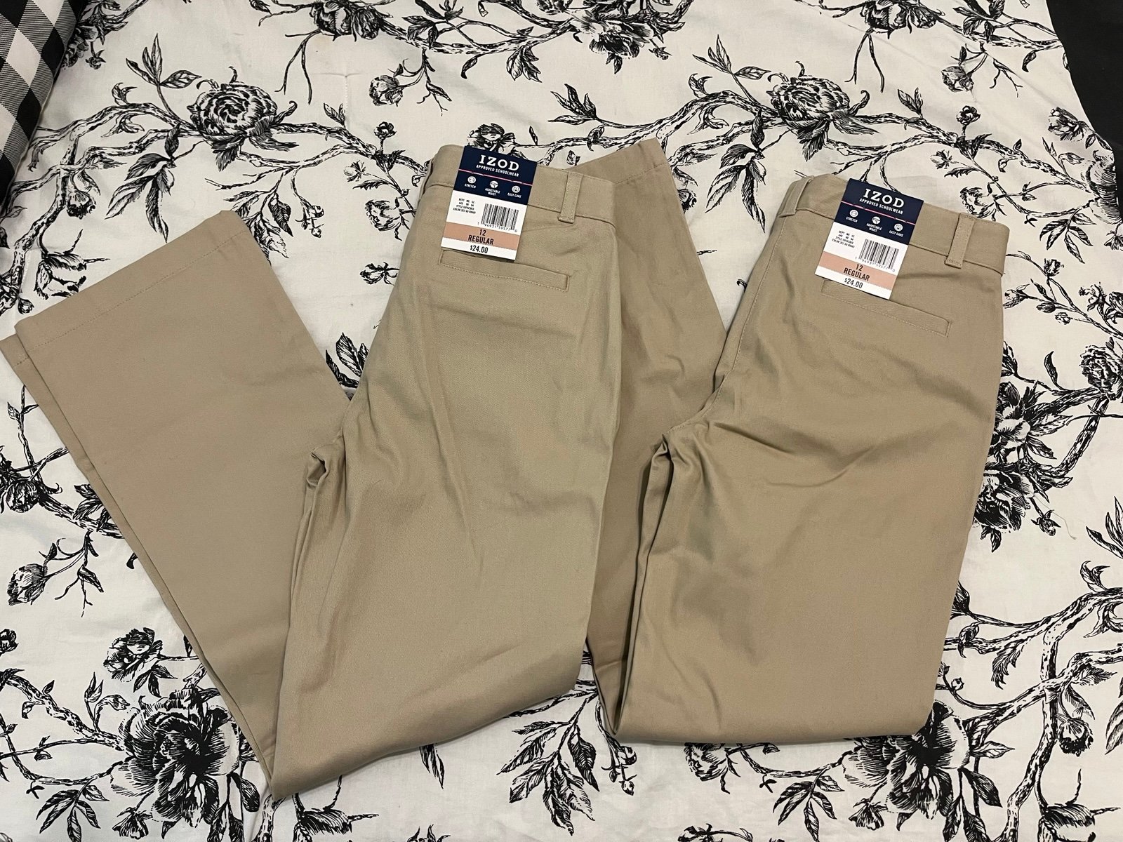 Girls izod uniform pants