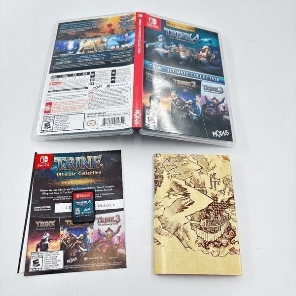 Trine Ultimate Collection - Nintendo Switch New Open Box Good Code