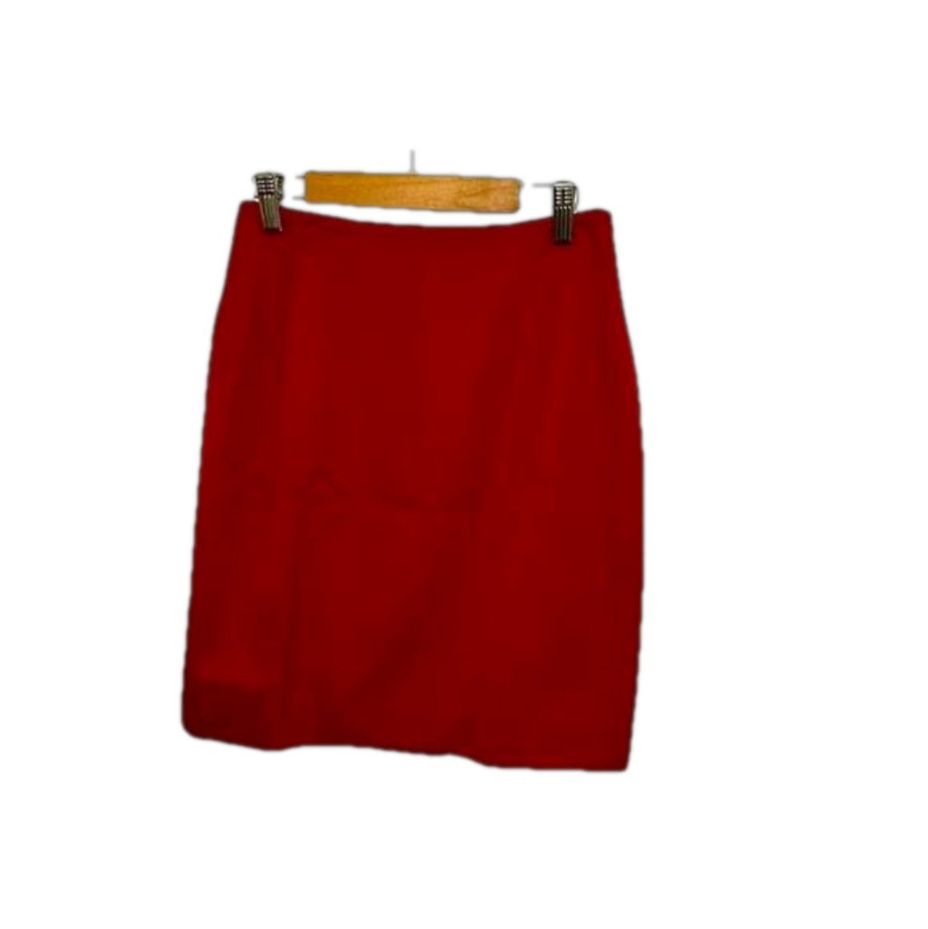 Tahari Red Skirt