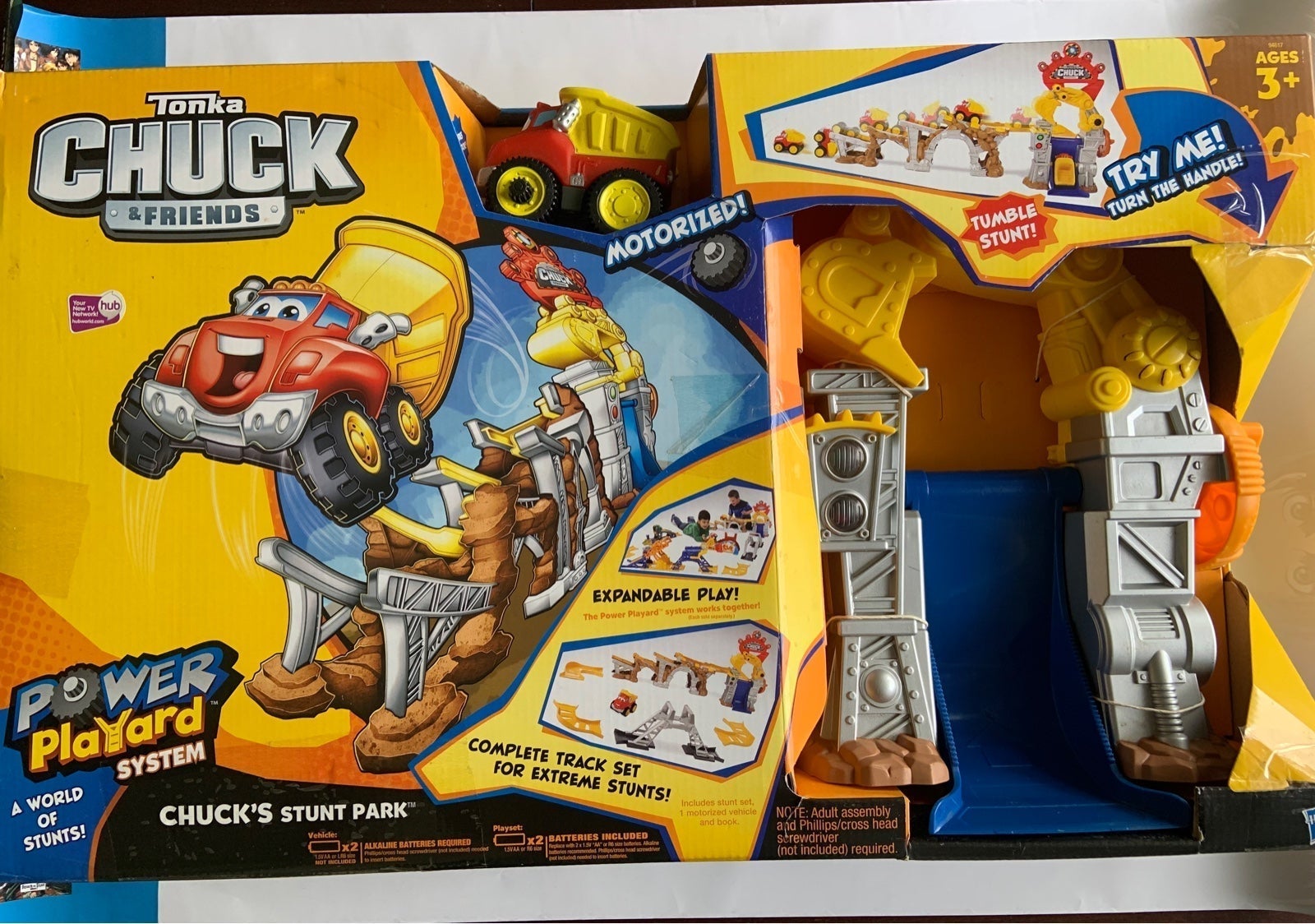 NIB Tonka Chuck & Friends Chuck’s Stunt Park