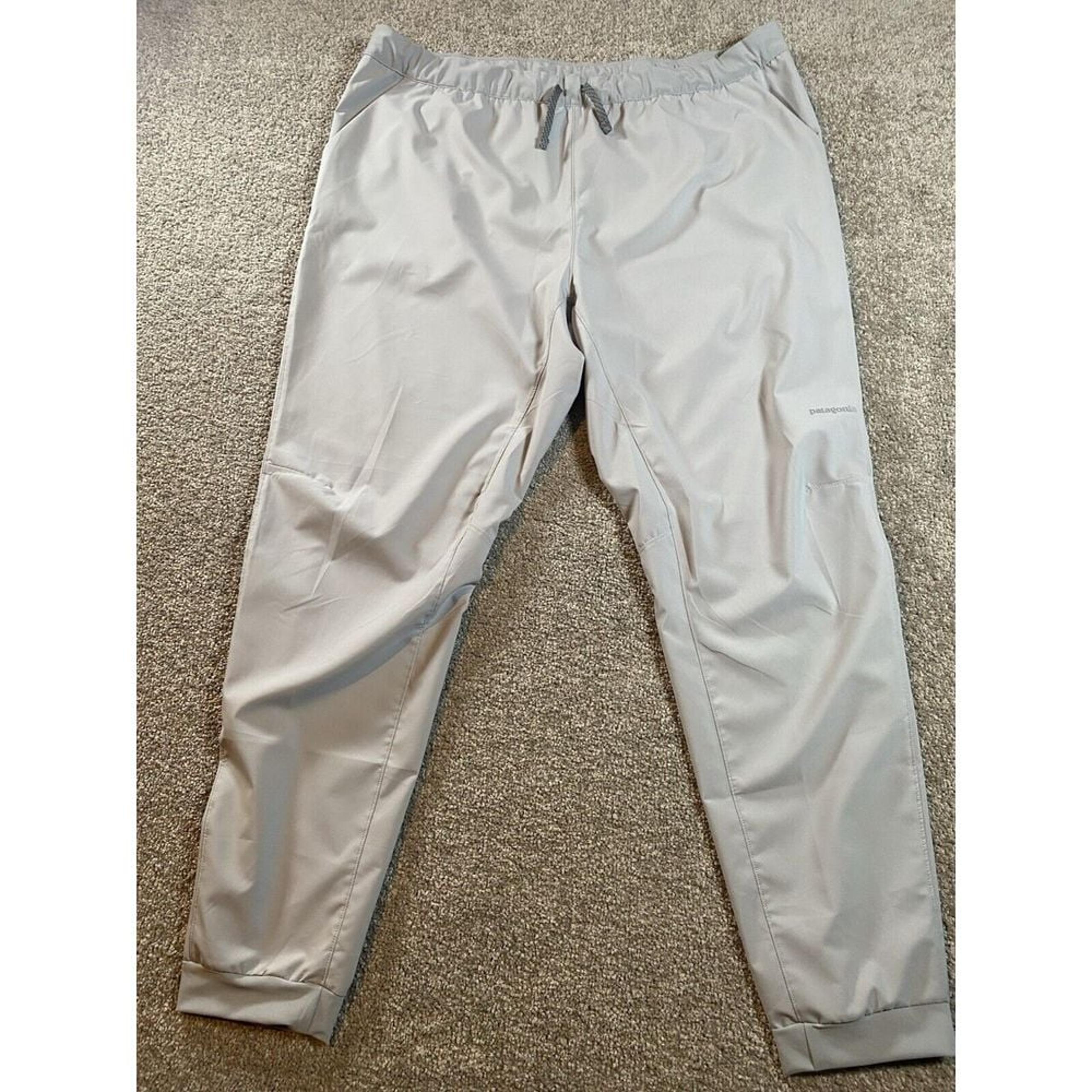 Patagonia Terrebonne Slim Fit Jogger Pants Salt Grey Men's XXL 24540 Active