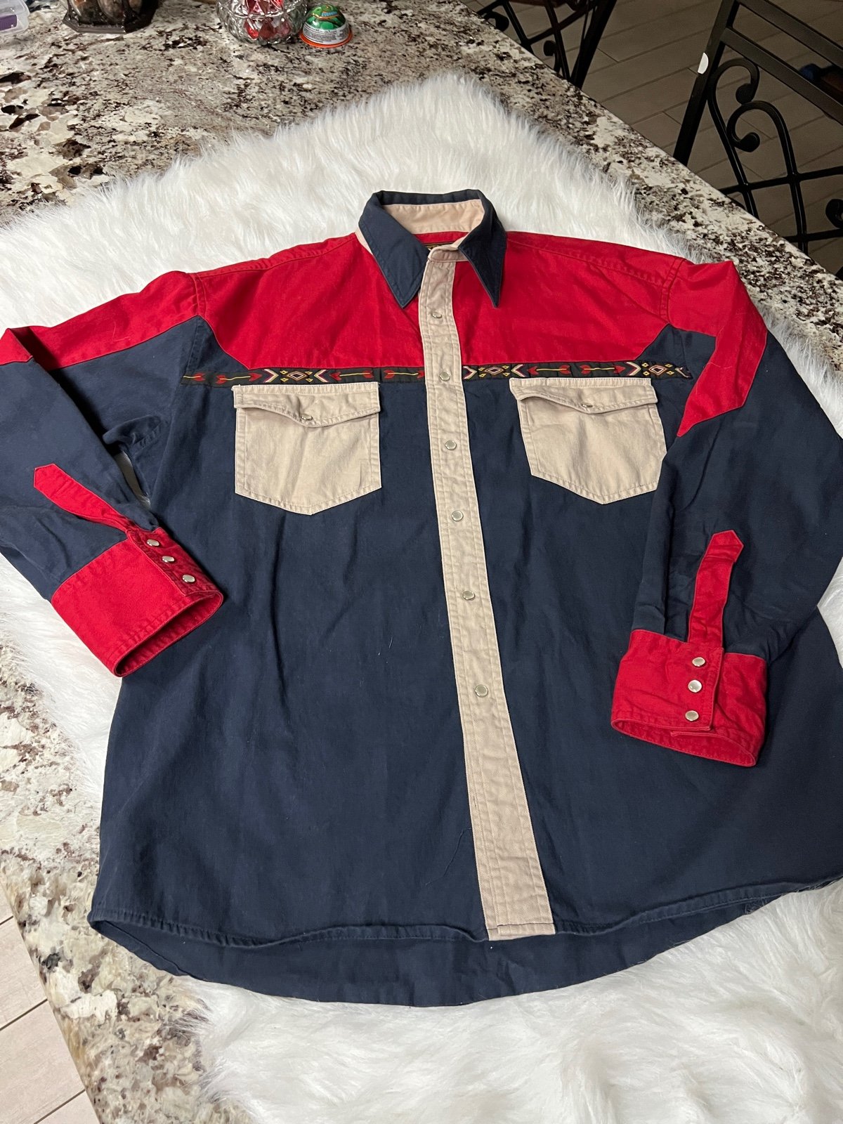 Rustler by Wrangler Long sleeve button down