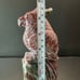 Ocean Jasper Bird Carving