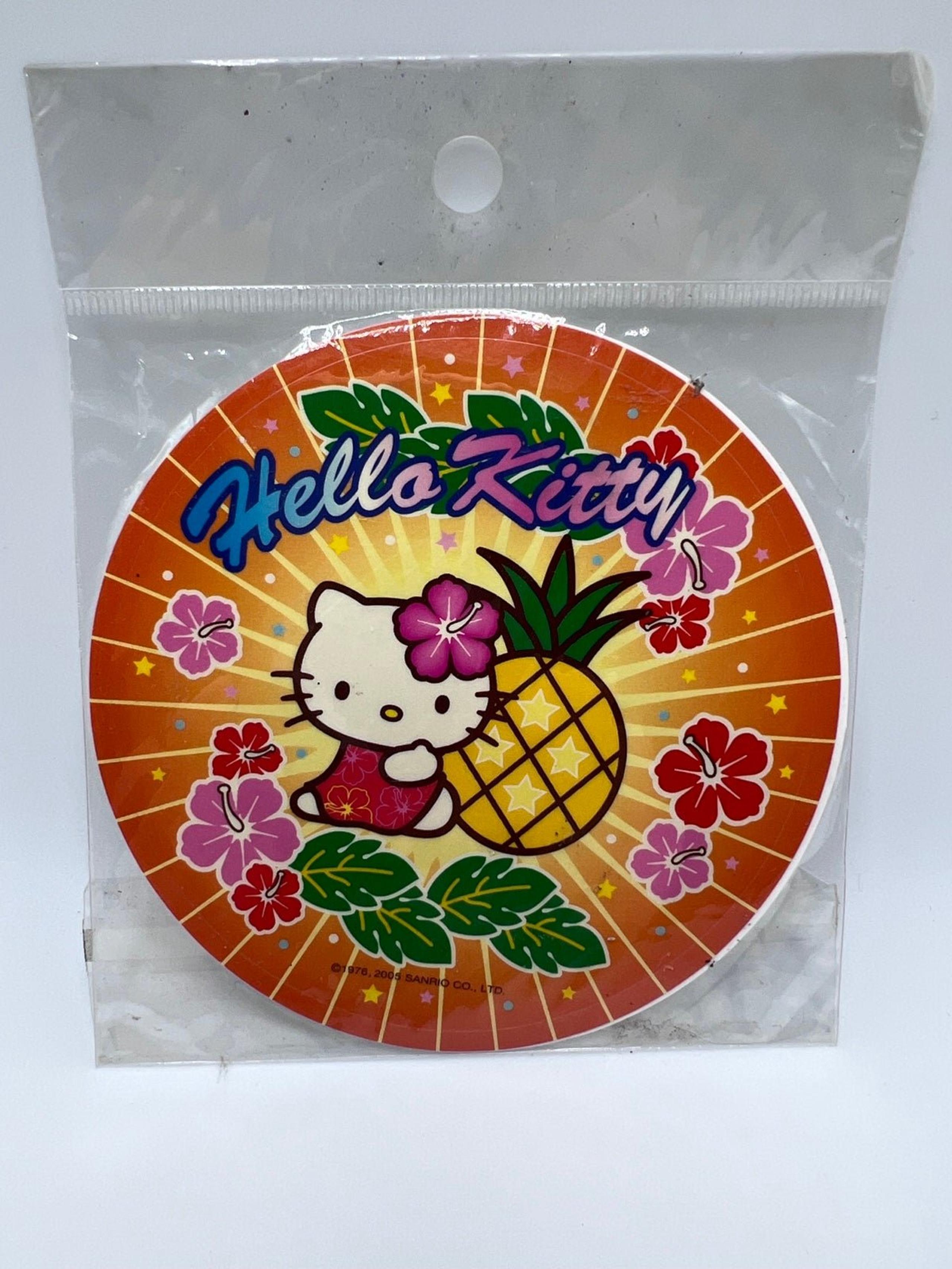 Sanrio Tropical Hello Kitty Sticker 2005 New in Package