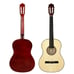 38 Natural Beginners Acoustic Guitar Wooden 6 Strings WithCase,Strap,Tuner, Pick
