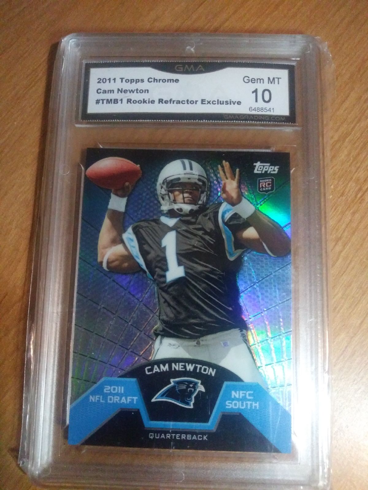 Cam Newton 2011 Refractor exclusive RC