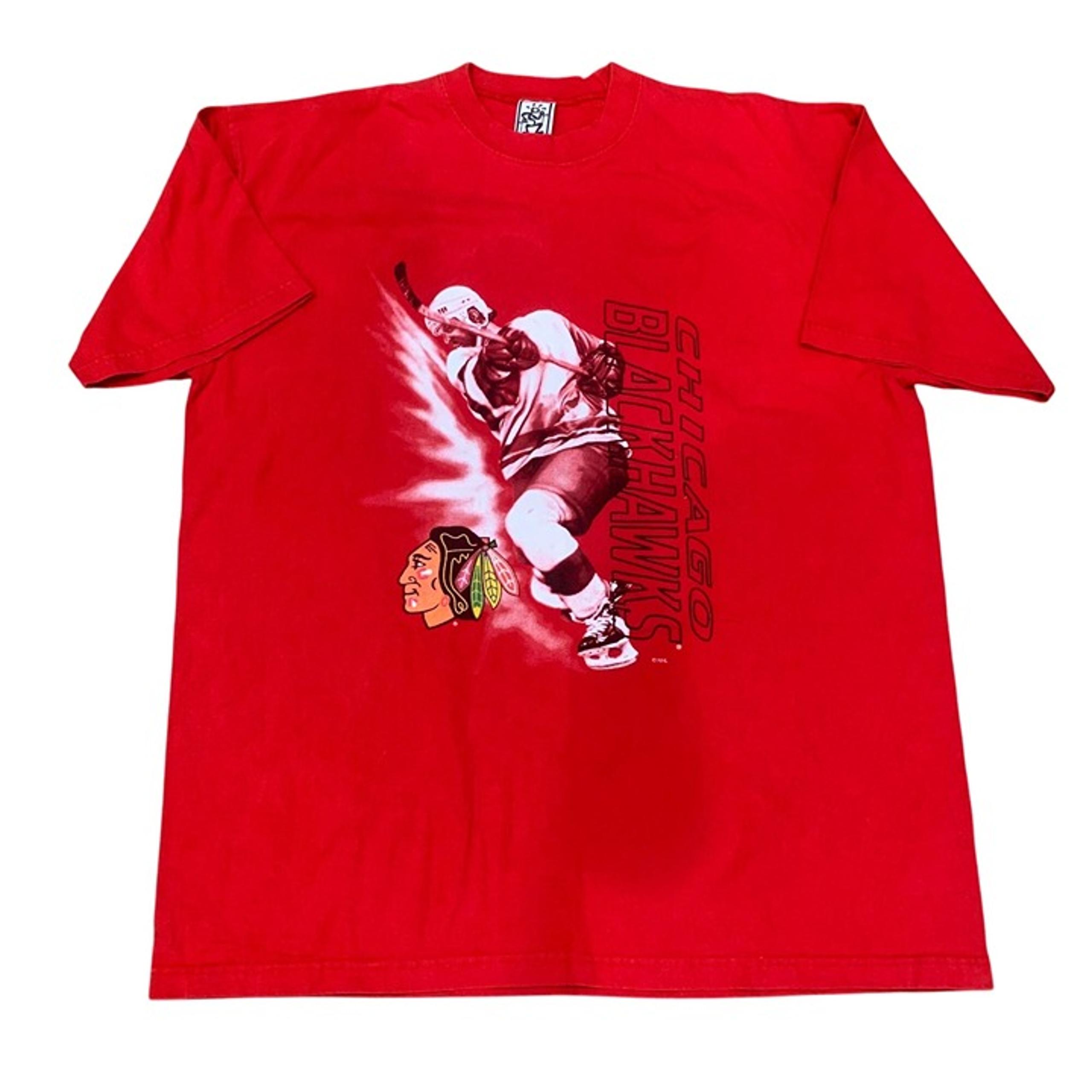 Vintage Savvy Label Chicago Blackhawks T-Shirt XL