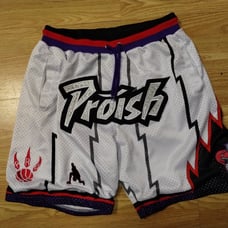 Prolish Toronto Raptors NBA Basketball Shorts Size Small Rare.