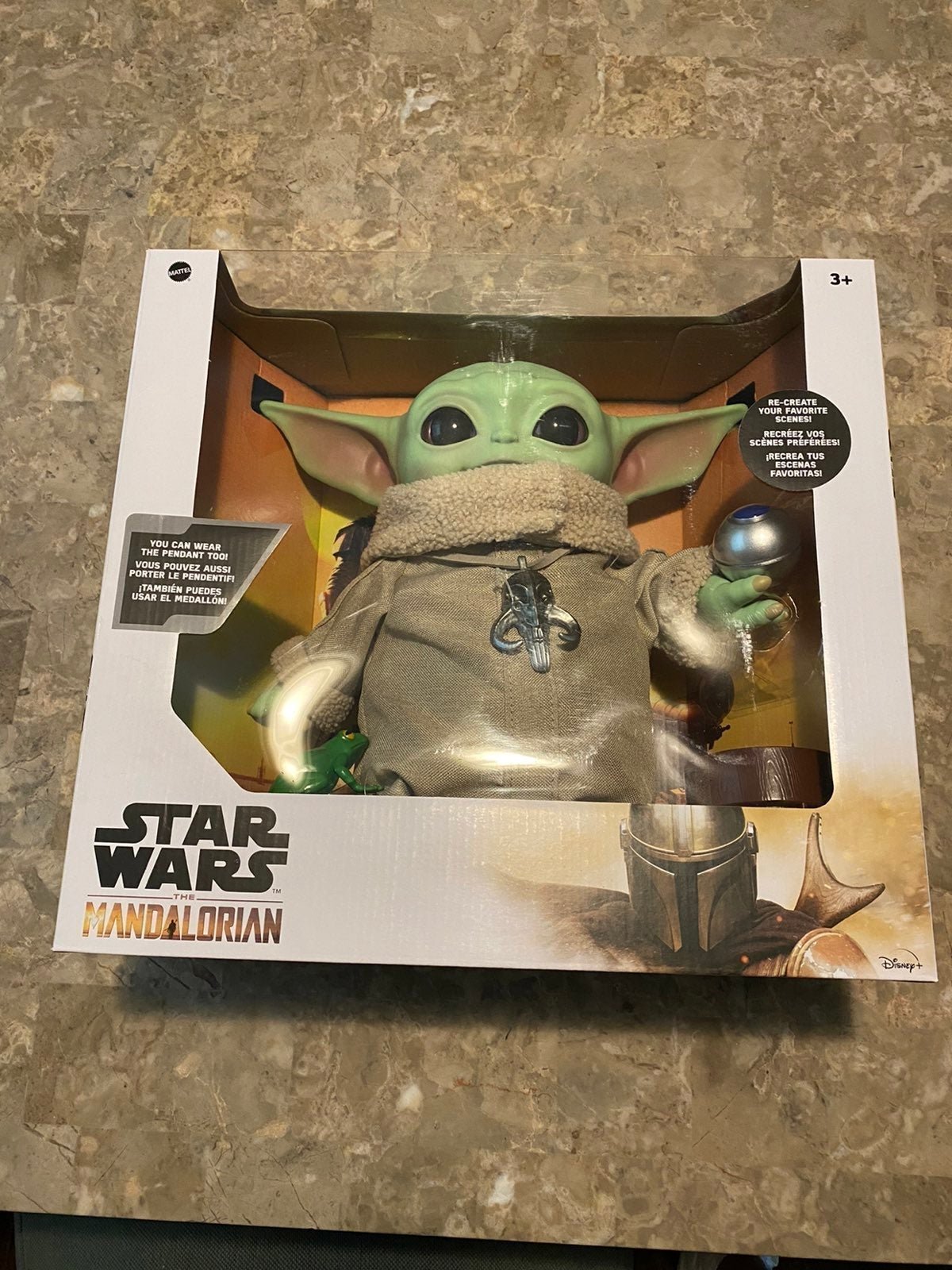 Mandolorian The child Grogu doll