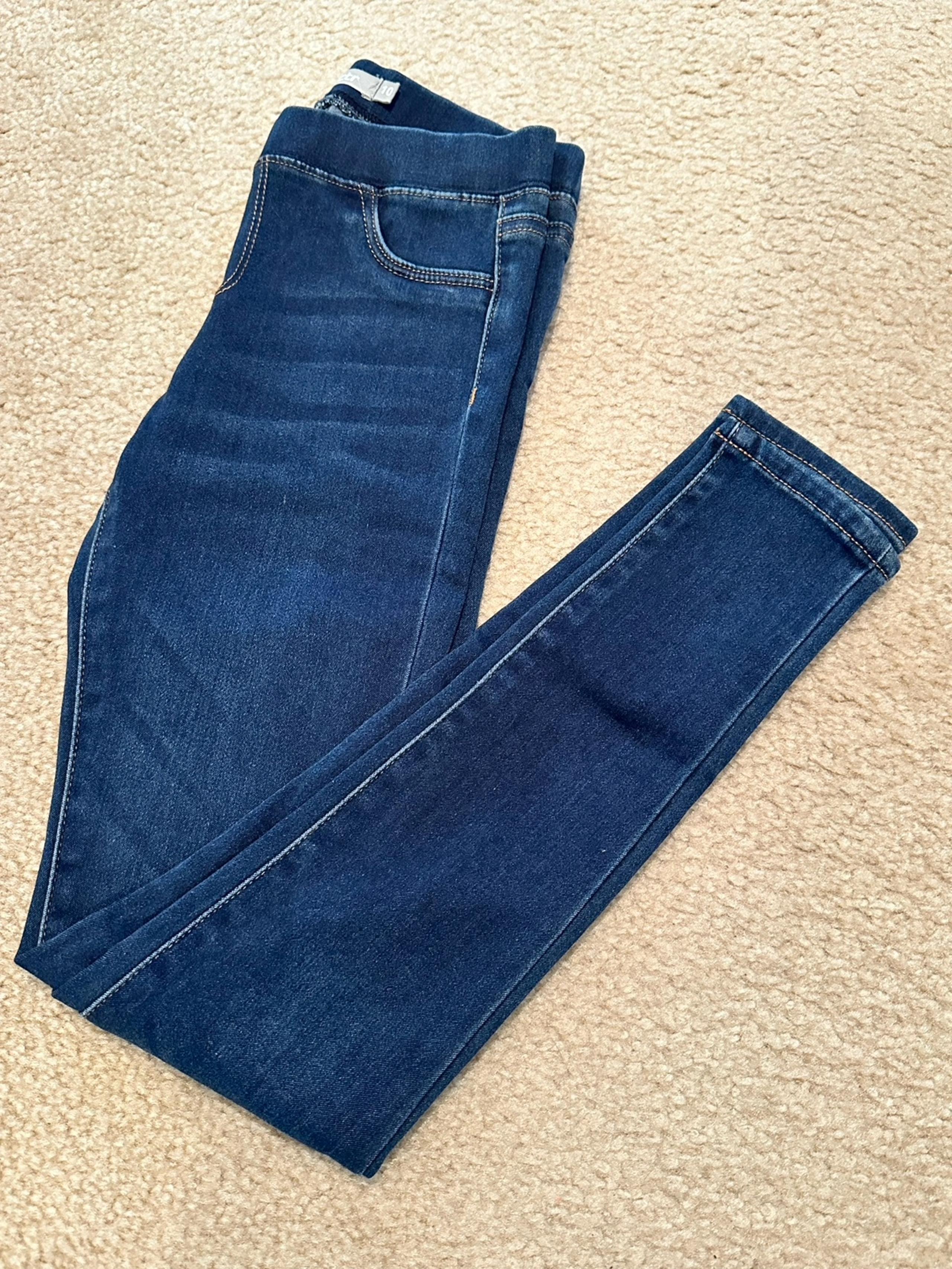 Tractr Slim Pull On Jeans Girls Size 10