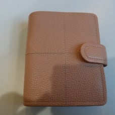 filofax Classic Stitch Soft Leather A7 pink
