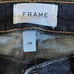 Frame Jeans Women 31x24.5 Blue Le Garcon Crop Distressed Dark Wash