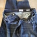 Frame Jeans Women 31x24.5 Blue Le Garcon Crop Distressed Dark Wash