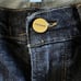 Frame Jeans Women 31x24.5 Blue Le Garcon Crop Distressed Dark Wash