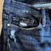 Frame Jeans Women 31x24.5 Blue Le Garcon Crop Distressed Dark Wash