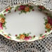 ROYAL ALBERT OLD COUNTRY ROSES 9 PC COMPLETER TEA SET-TEACUPS-SAUCERS-TRAY/PLATE