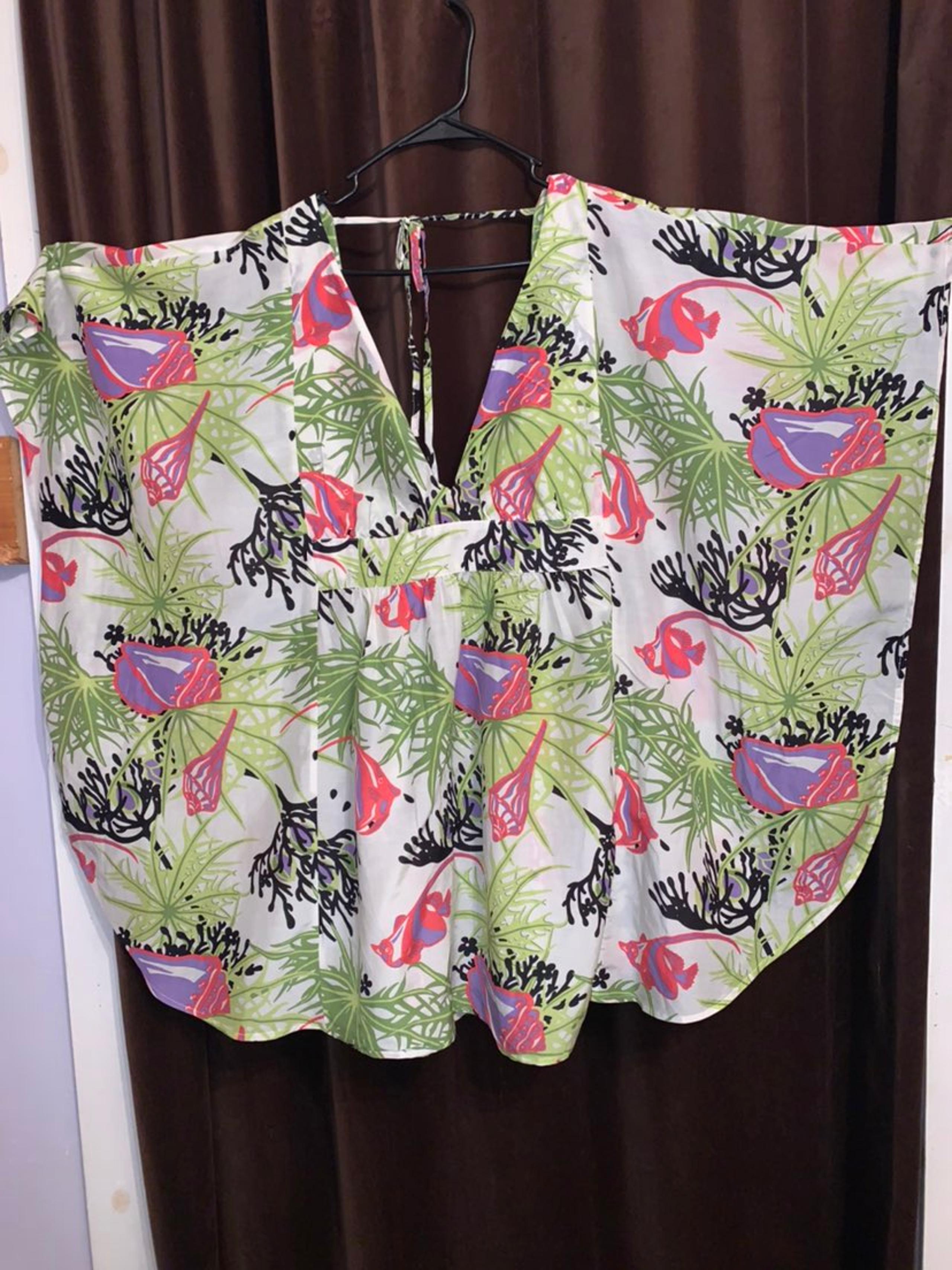 nanette lepore tropical print swimwear c