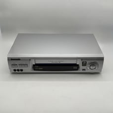 Panasonic VCR VHS PV-V4621 Blue Line Omnivision 4-Head Gray NO REMOTE Tested