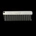 Aaronco Honeycomb 812 Double Row Dog Animal Detangling Comb Metal England