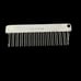 Aaronco Honeycomb 812 Double Row Dog Animal Detangling Comb Metal England