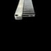 Aaronco Honeycomb 812 Double Row Dog Animal Detangling Comb Metal England