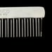Aaronco Honeycomb 812 Double Row Dog Animal Detangling Comb Metal England
