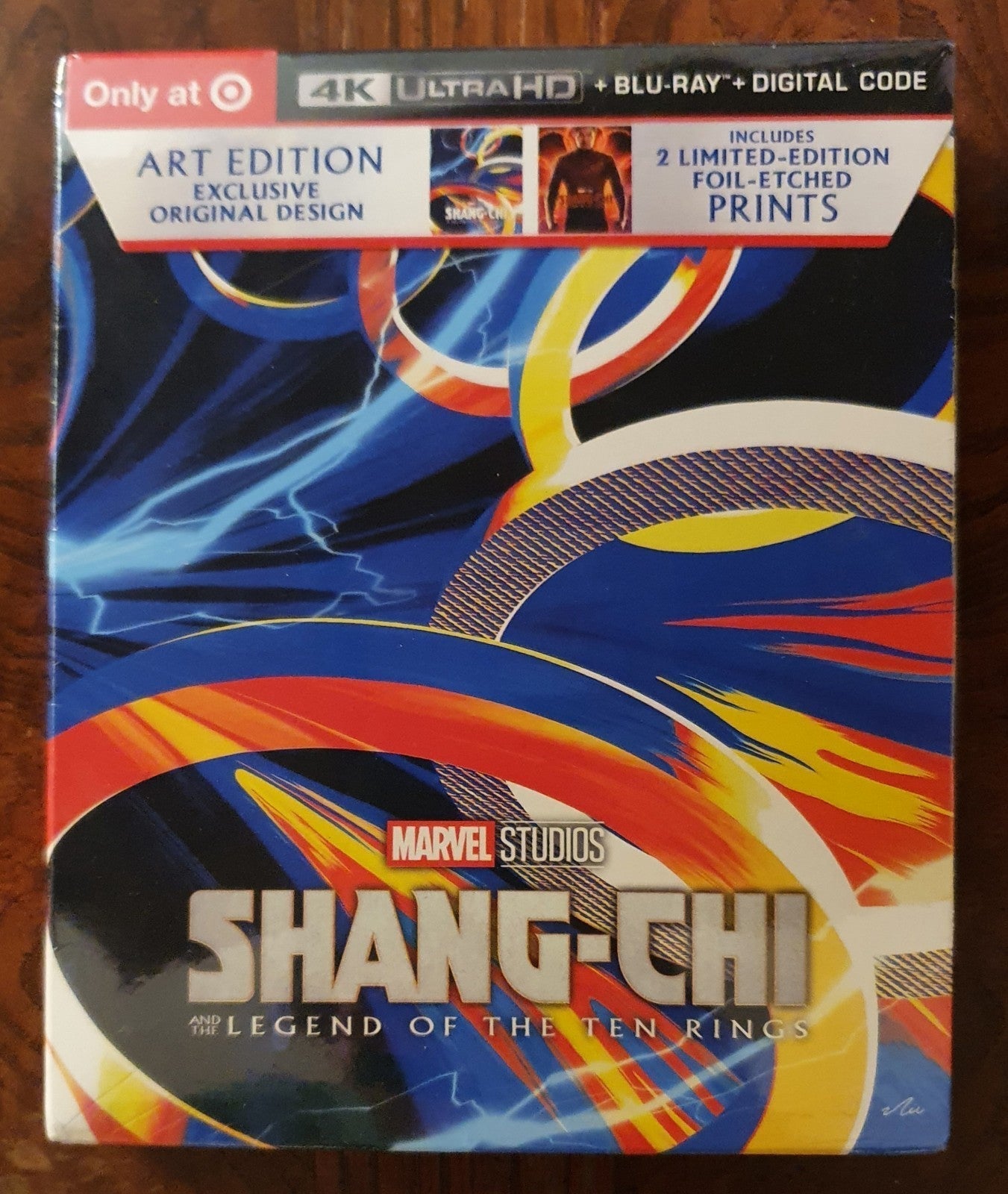 Shang-Chi & The Legend Of The Ten Rings 4K+BR+DC-TargetExcl-ArtEd*PRICE IS FIRM*