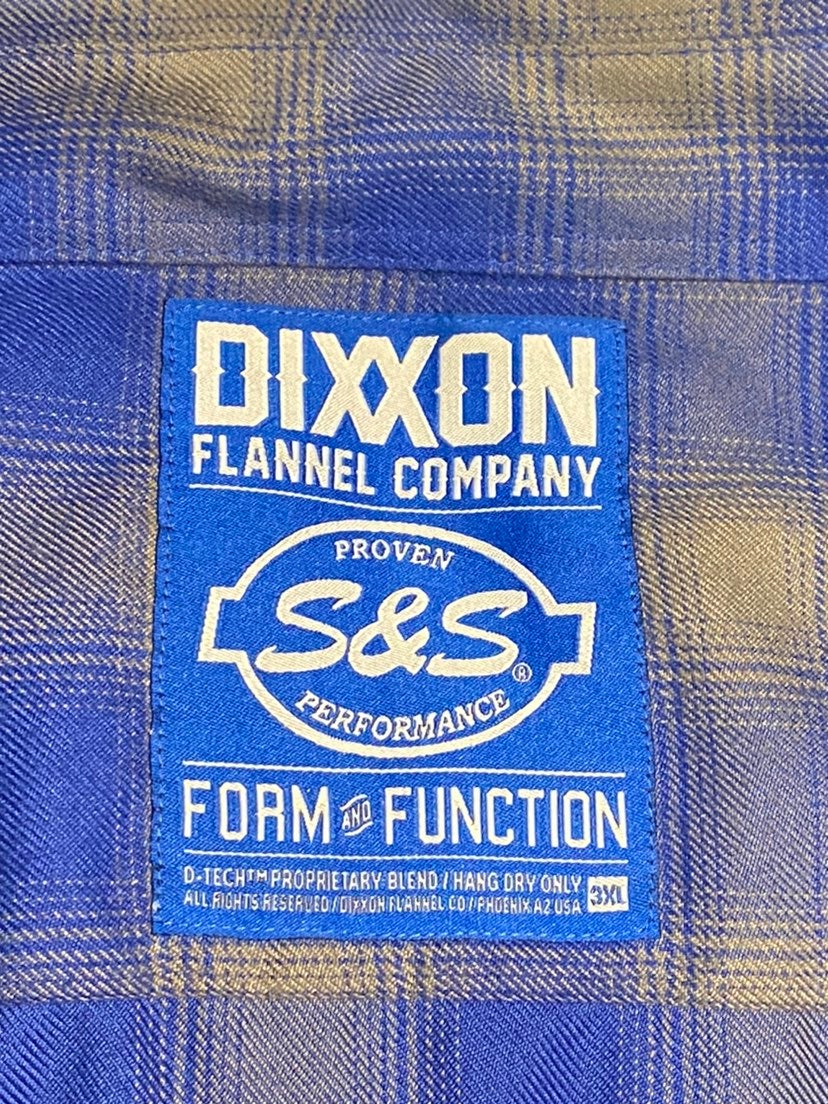 Dixxon 2017 S&S Flannel 3XL