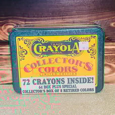Vintage 1991 crayola collectors colors Ltd edition NEW SEALED 72 crayons