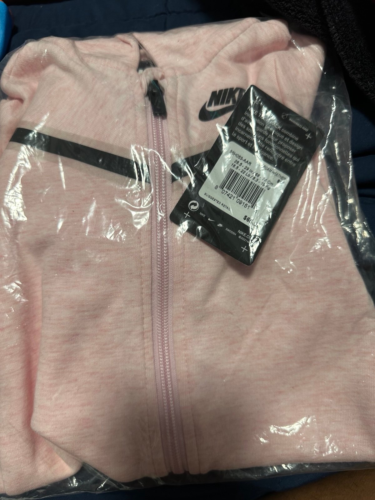 Nike Tech Sweatsuit Pink Foam 9Months