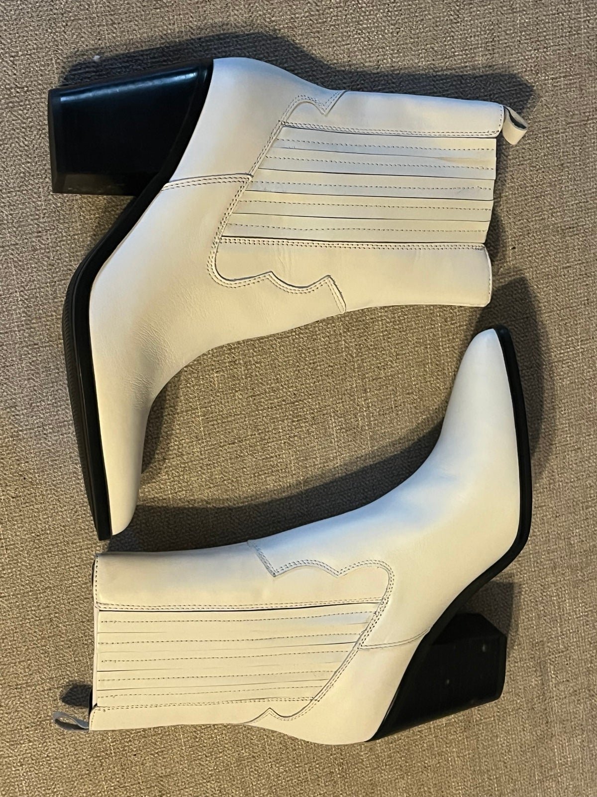 Aldo Drerissa White Western Boots Women’s Size 11 shoes