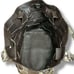 Michael Kors Dark Dune Khaki Vivian Python Snake Print Satchel Woven Tote Bag Sh