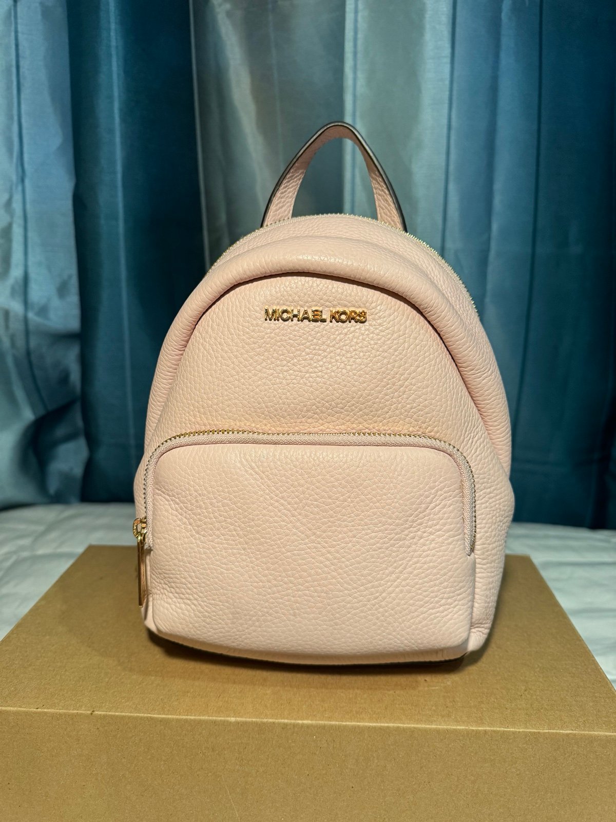 Michael Kors Pink Leather Backpack