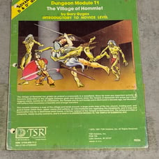 Dungeons & Dragons Module T1 - The Village of Hommlet (TSR#9026) 1981