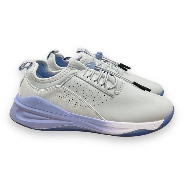 Clove Sneakers WMNS 12 Grey Matter Classic Healthcare Nurse Shoes Comfort Blue
