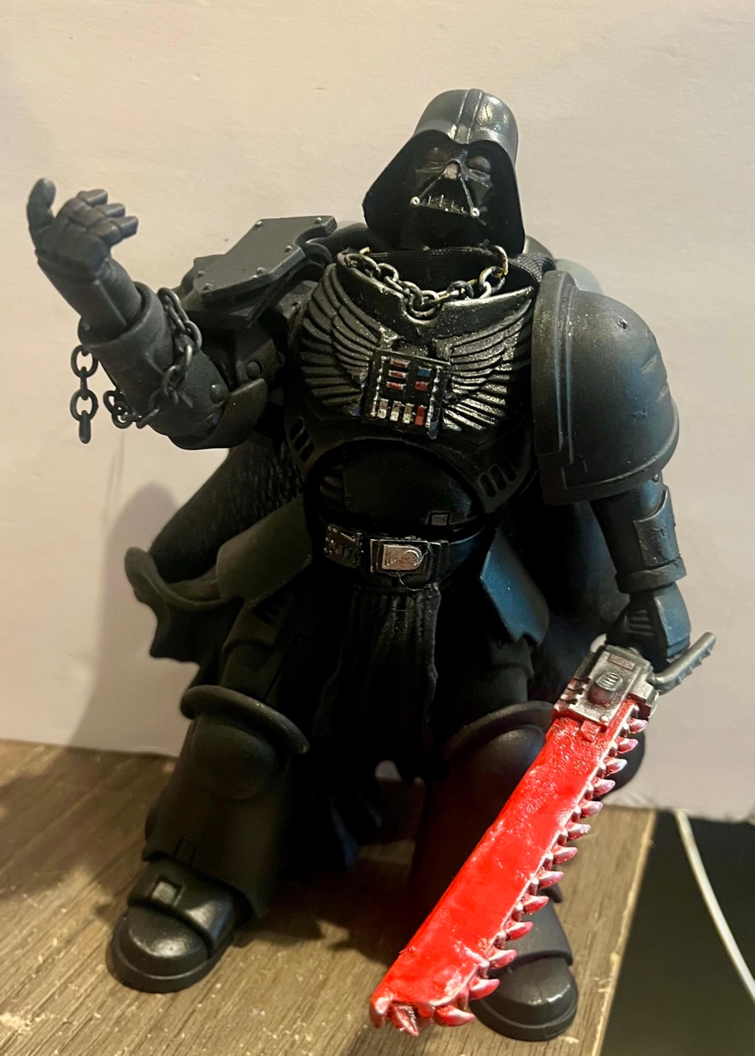 Darth Vader space marine custom