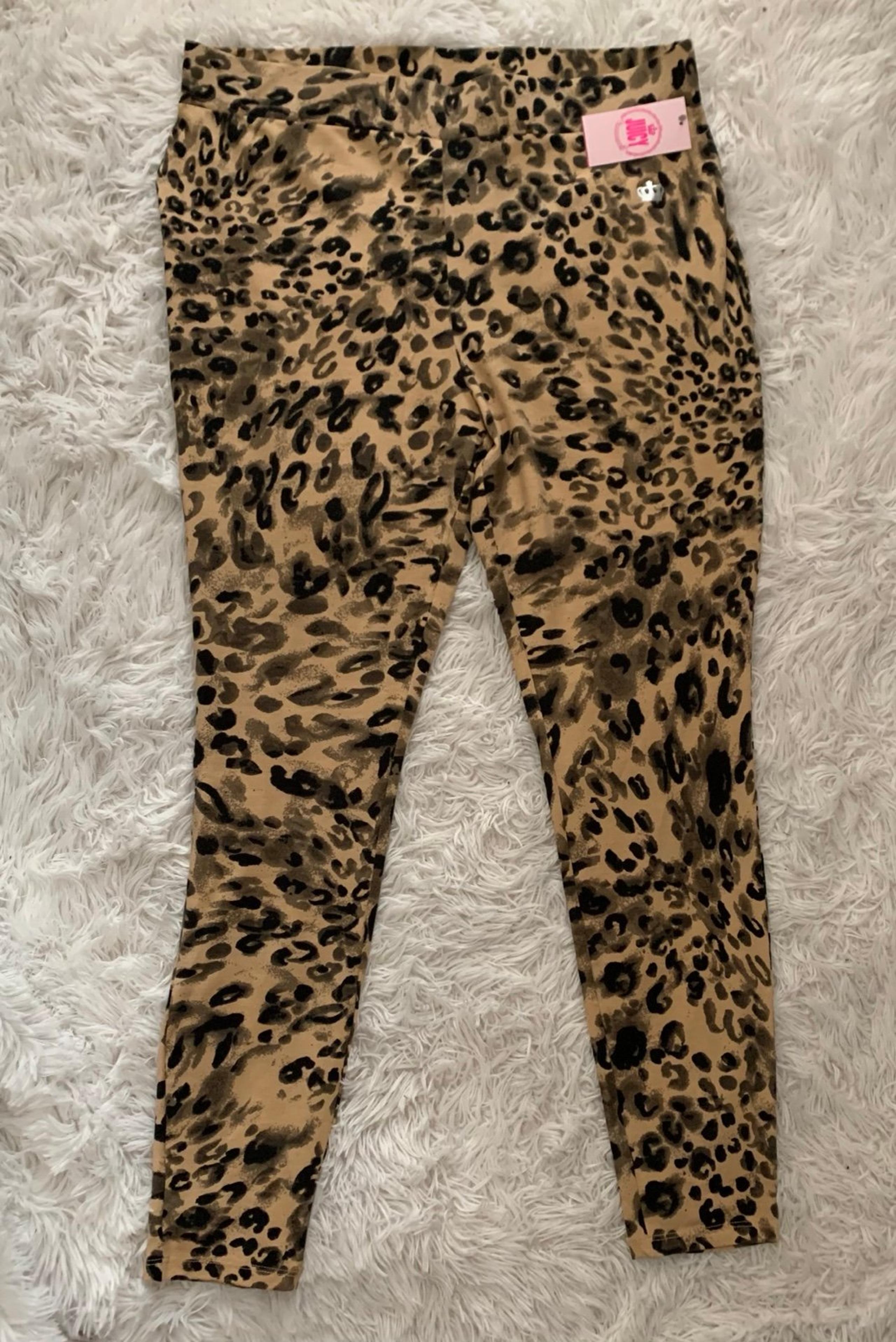 Women’s Leopard Print Animal Print Leggings XXL