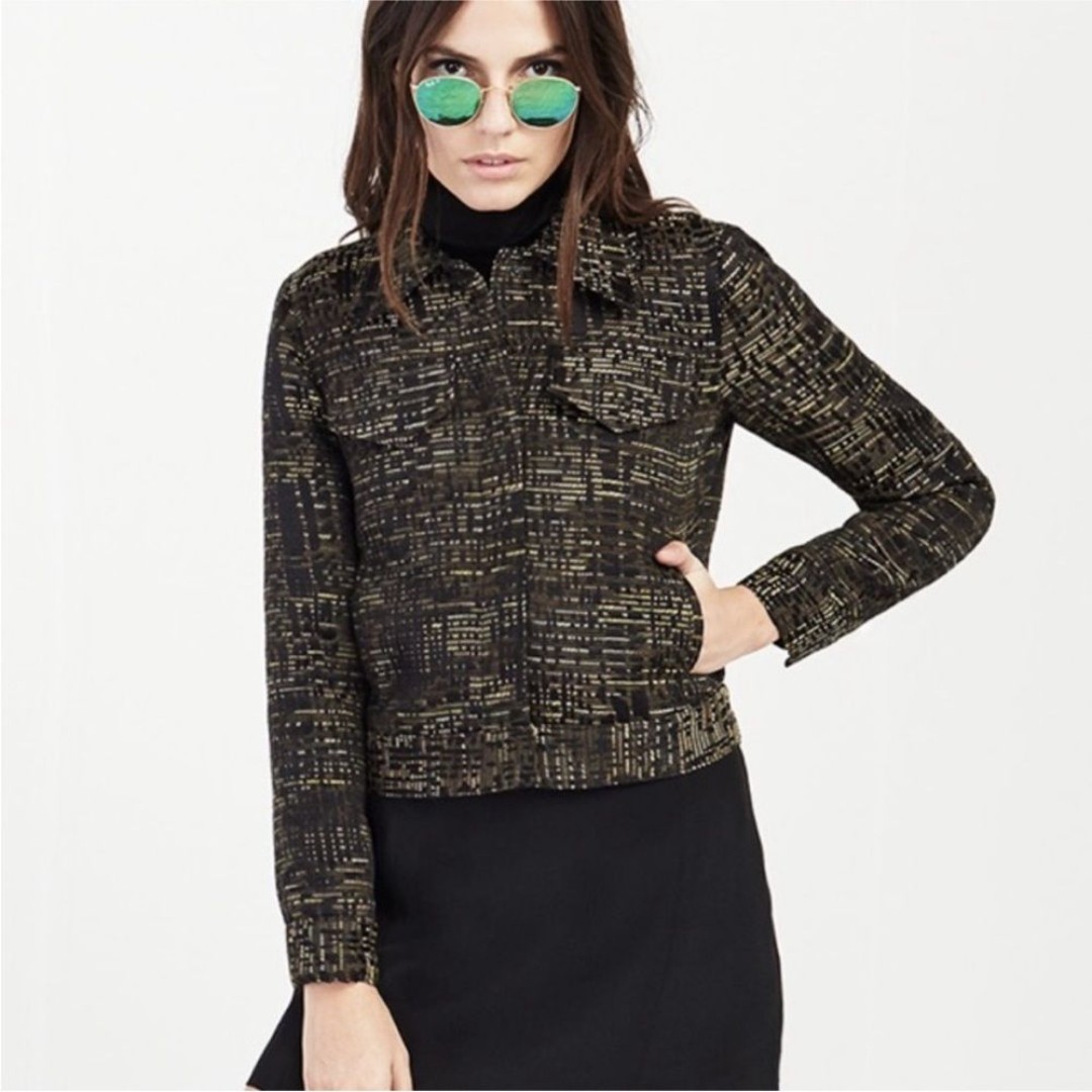 Reformation Ringo Jacket in Textured Jicima