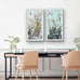 Original Acrylic Abstract Botanical Painting 2 Panel