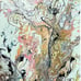 Original Acrylic Abstract Botanical Painting 2 Panel