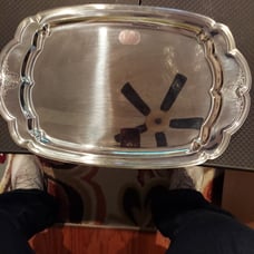 Cromargan stainless steel 18/10 serving tray