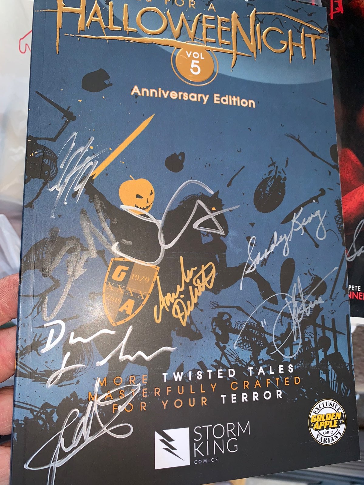 HALLOWEEN NIGHT SIGNED JOHN CARPENTER
