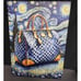 Vincent Van Gogh Tribute Limited Print With COA 24x18” Modern Purse Combo