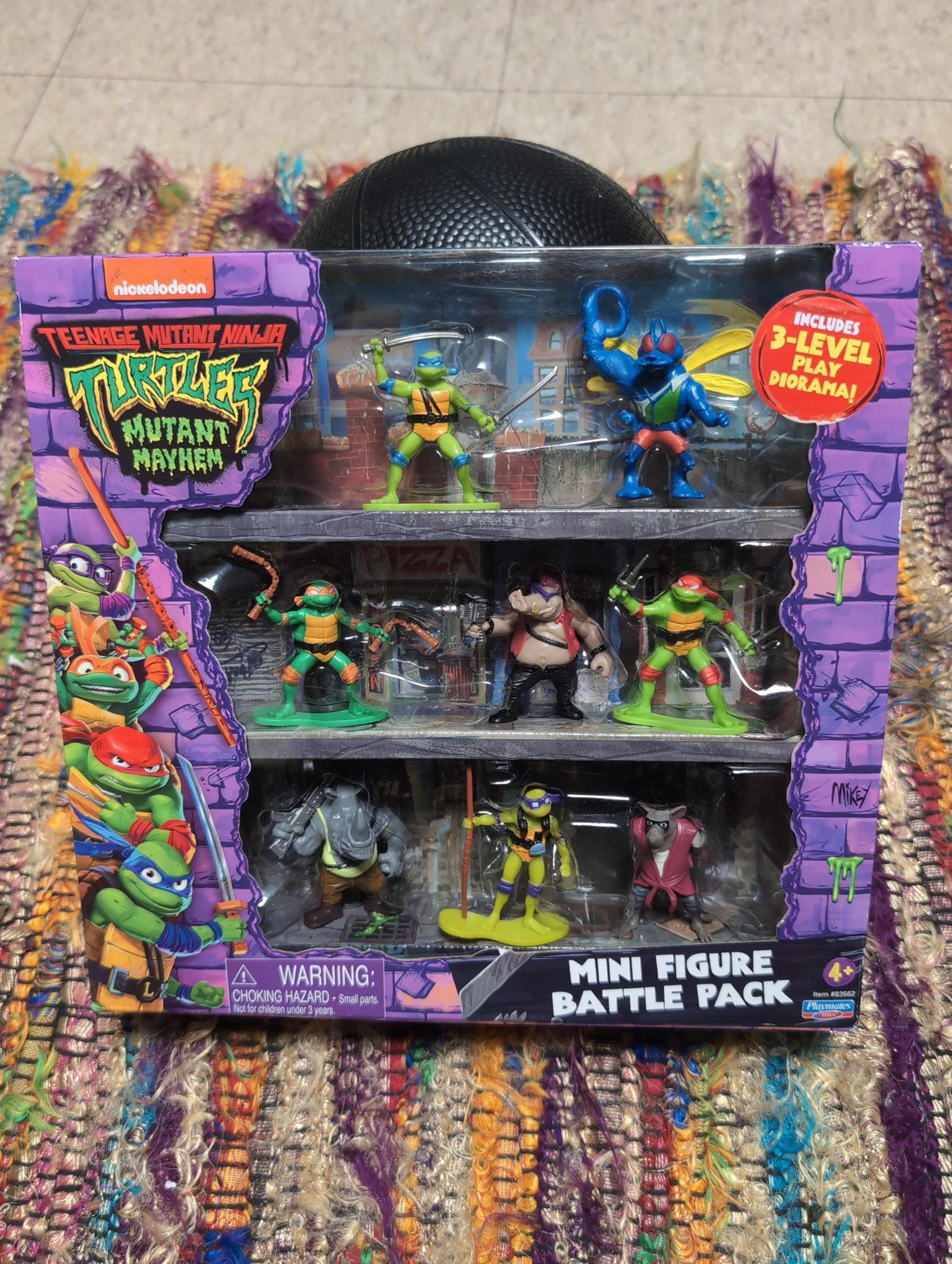 Teenage Mutant Ninja Turtles Mutant Mayhem Exclusive 2-Inch 8-Piece Mini Figures