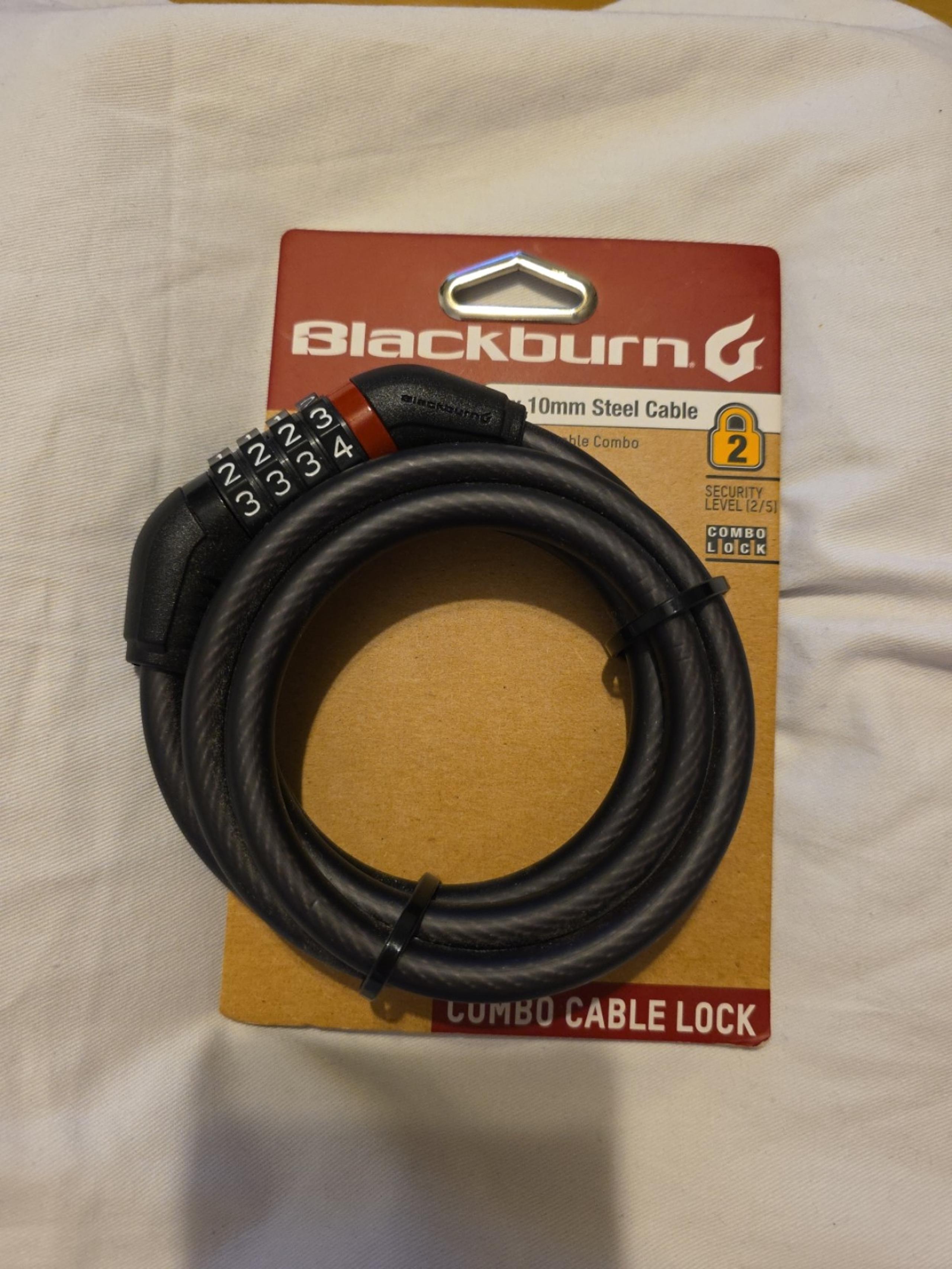 Blackburn 5X10mm Steel Cable new