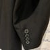 Sean John Fine Tailored Black Mens Sport Coat Suit Blazer Jacket 52 Long