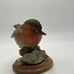 Florence Giuseppe Armani Bird Figurine Made In Italy 1982 signed Vintage Stand